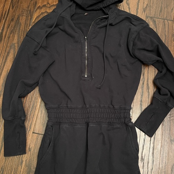 Women's Black Hoodie and Jogger Set Free People, Freemovement - Picture 4 of 7